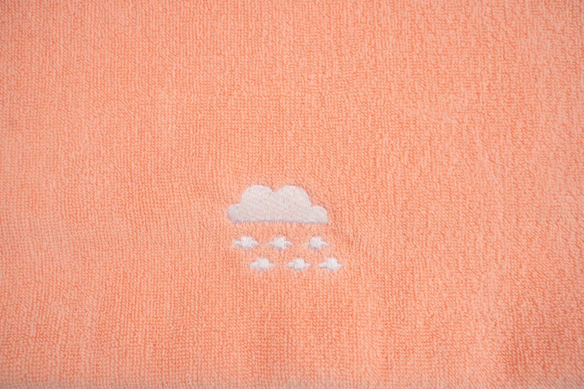 ZipTowel - Laundry Reducing,  100% Cotton Hand Towel, Unique Zipper Design