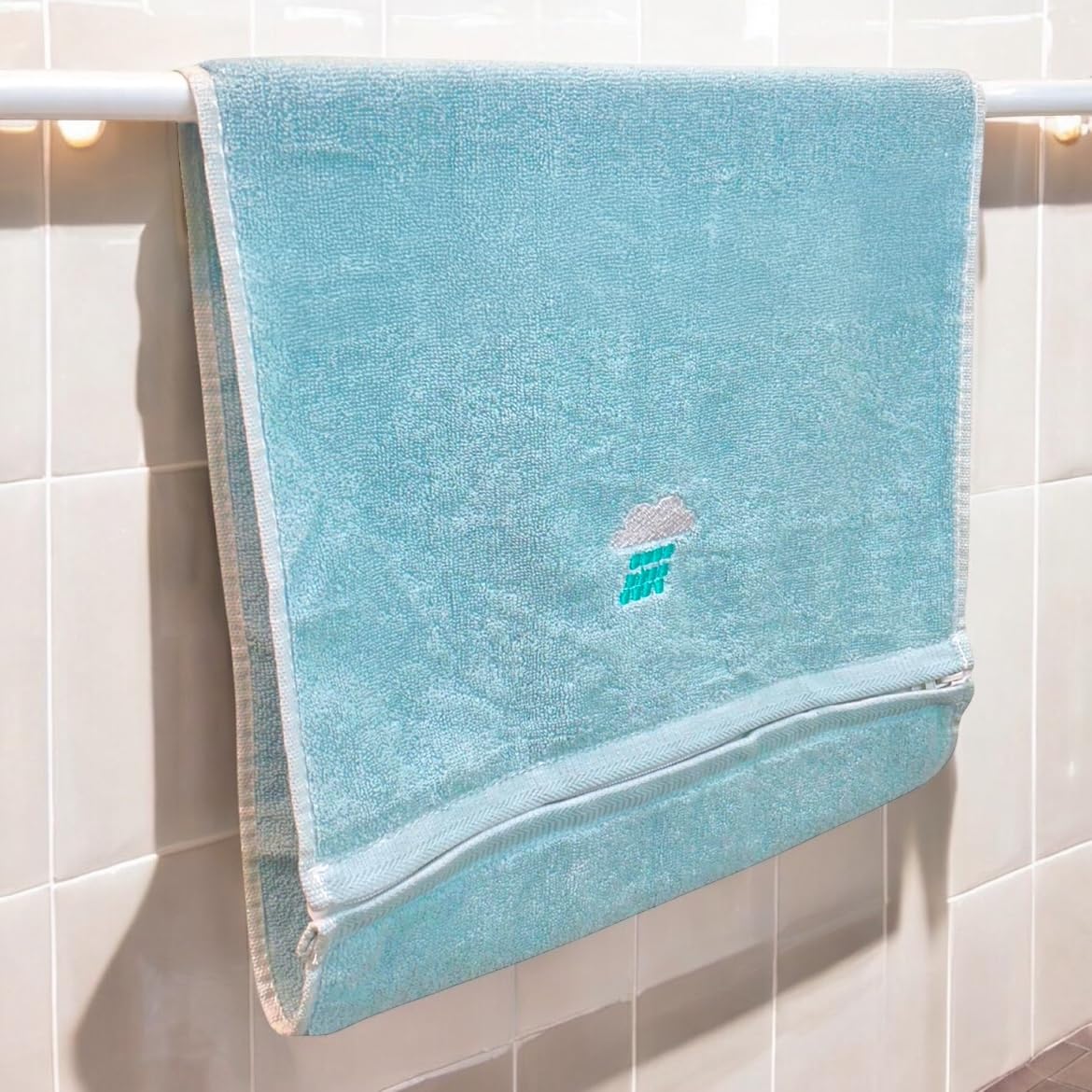 ZipTowel - Laundry Reducing,  100% Cotton Hand Towel, Unique Zipper Design