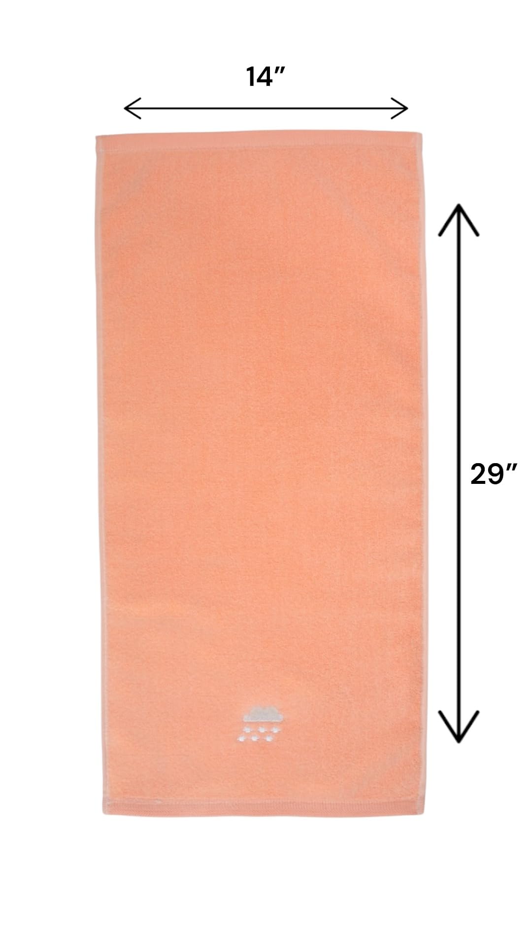 ZipTowel - Laundry Reducing,  100% Cotton Hand Towel, Unique Zipper Design